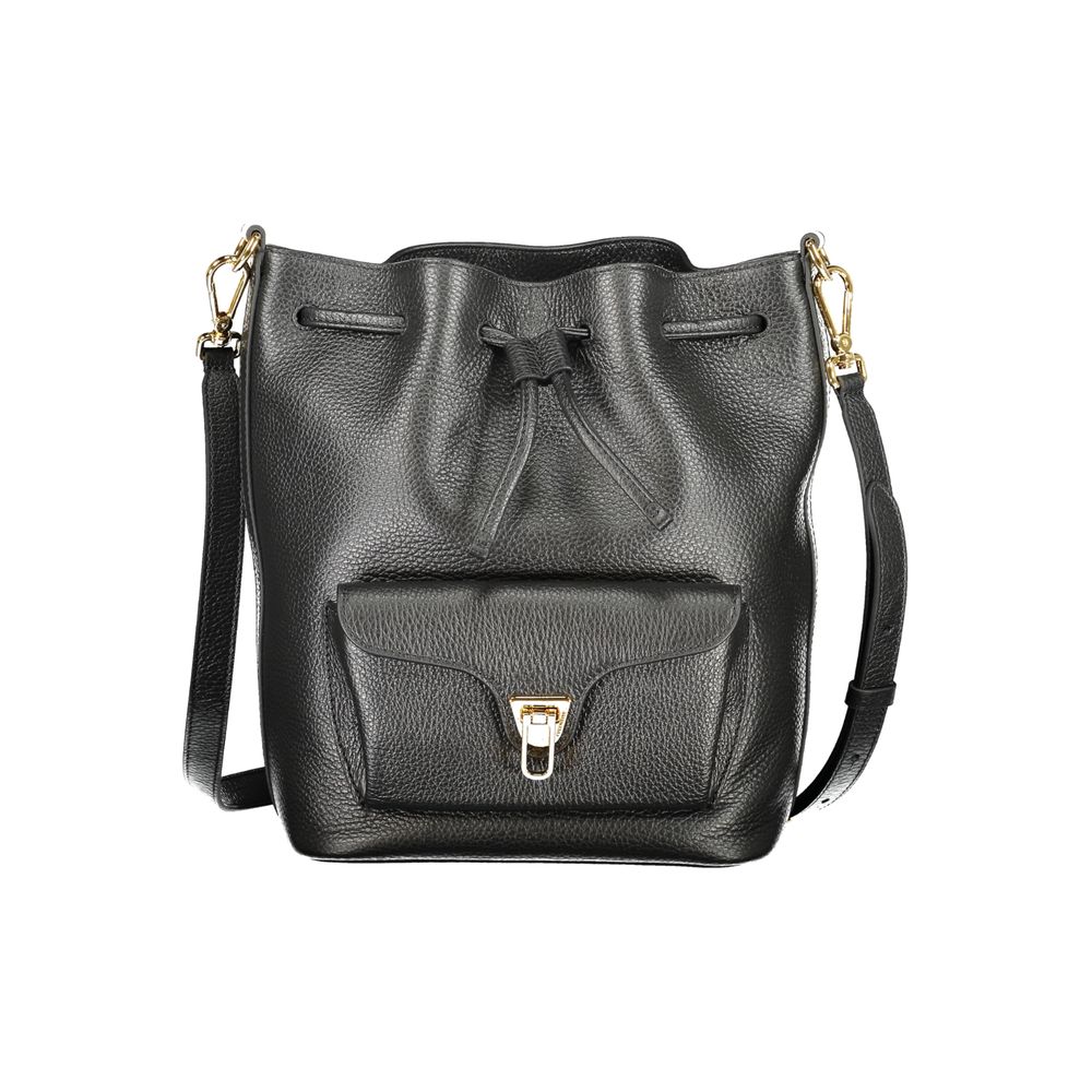 Front view with bag zipped and handles upright.