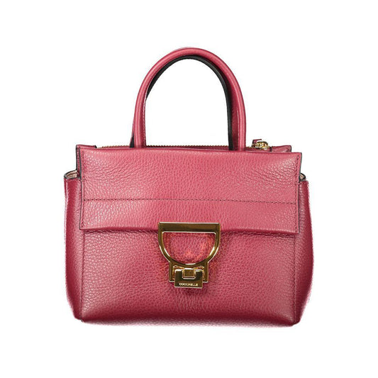 Coccinelle Purple Leather Women Handbag