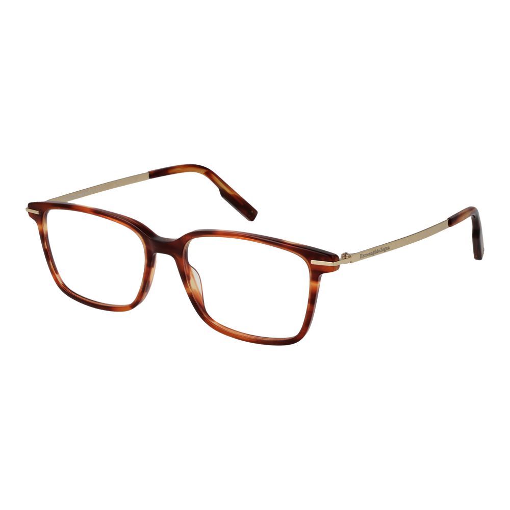 Ermenegildo Zegna Brown Acetate Glasses (Frames)