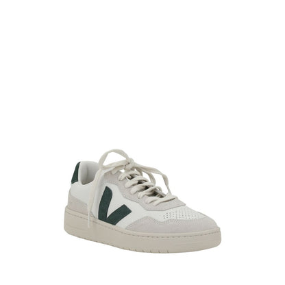 Veja White Rubber Low Top Sneakers