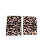 Dolce & Gabbana Multicolor Leopard Print Envelope Paper Post Card Holder