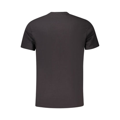 Tommy Hilfiger Black Cotton Men T-Shirt