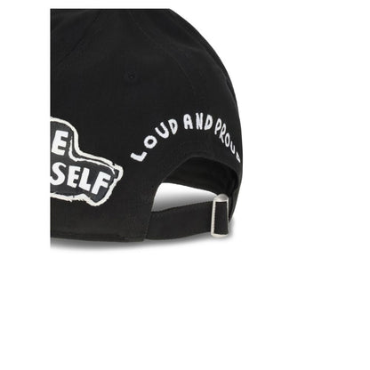 Dsquared² Black Cotton Cap (Baseball Hat)