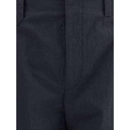 Jacquemus Black Cotton Cargo Pants