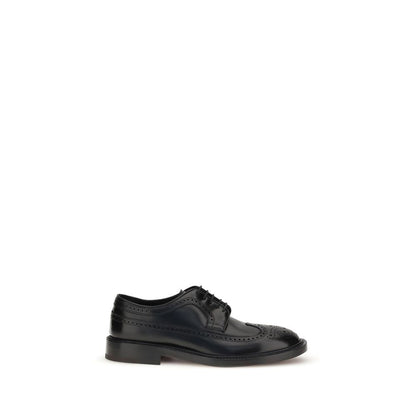 Fratelli Rossetti Black Leather Oxfords And Derbies