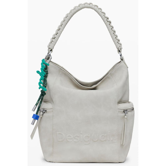 Desigual Beige Polyethylene Backpack