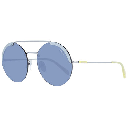 Emilio Pucci Gray Metal Sunglasses
