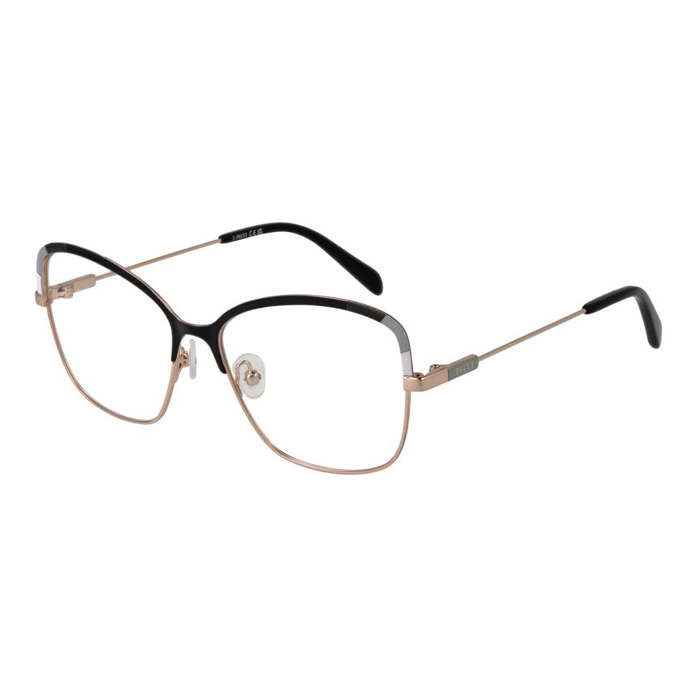 Emilio Pucci Black Metal Glasses (Frames)