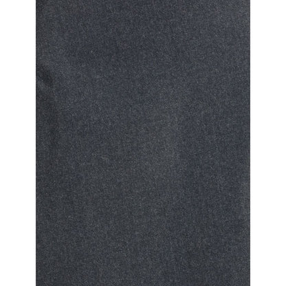 Vivienne Westwood Gray Wool Mini Skirt