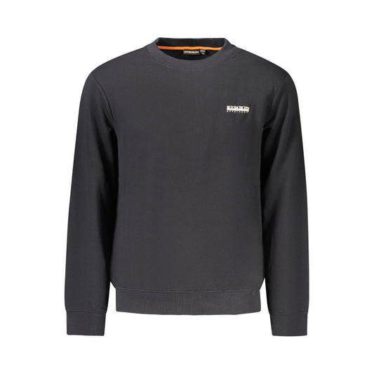 Napapijri Black Cotton Sweatshirt