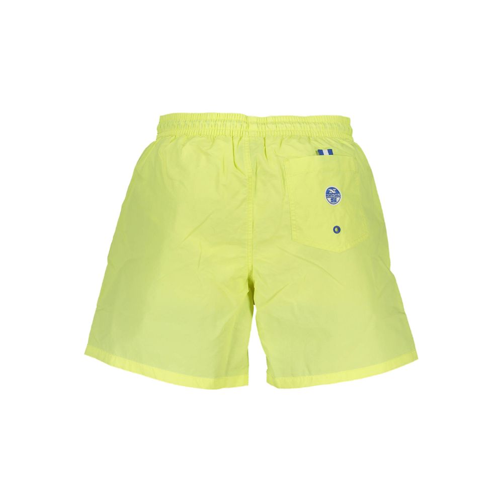 North Sails Yellow Polyester Men's Swim Short