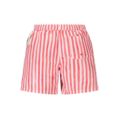 North Sails Red Polyester Men's Swim Trunk