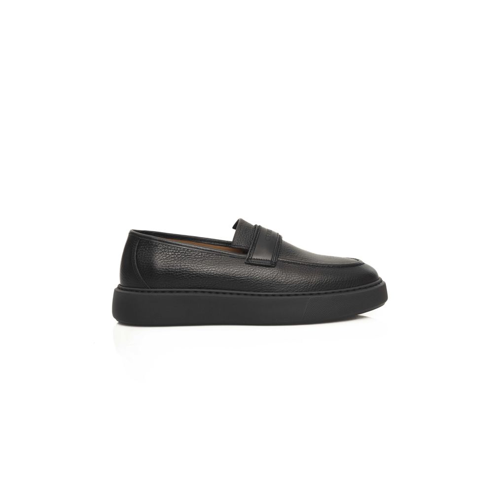 Cerruti 1881 Black Cowhide Loafer