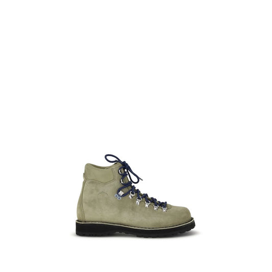 Diemme Bicolor Leather Lace-Up Boots