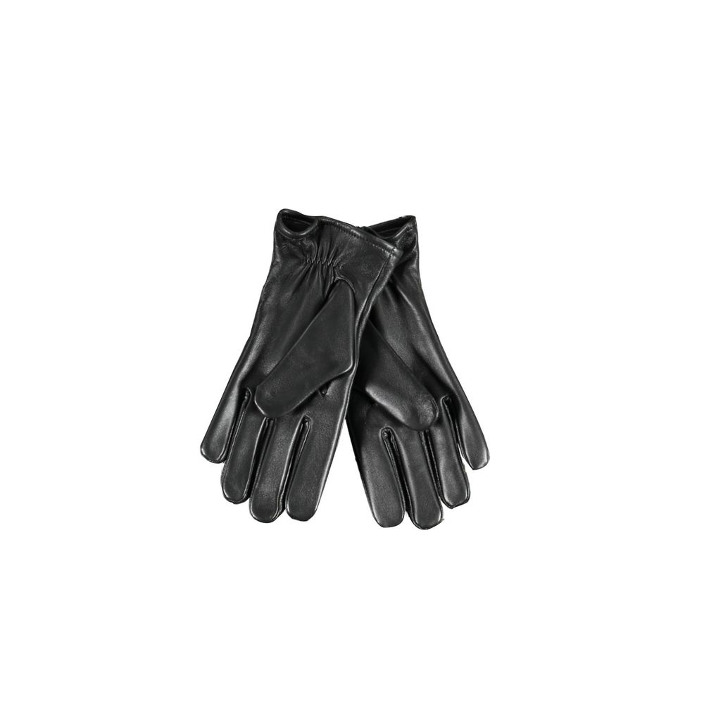 Guess Jeans Nero Leather Men Glove