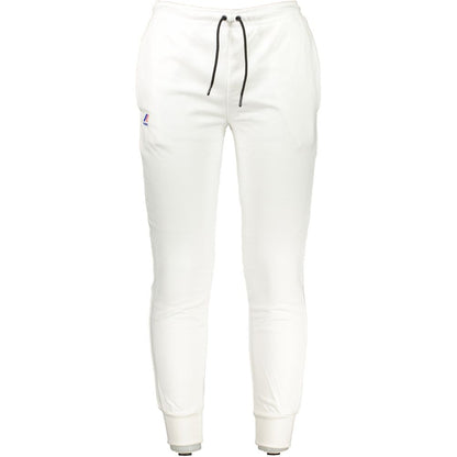 K-WAY White Cotton Men's Sweatpants