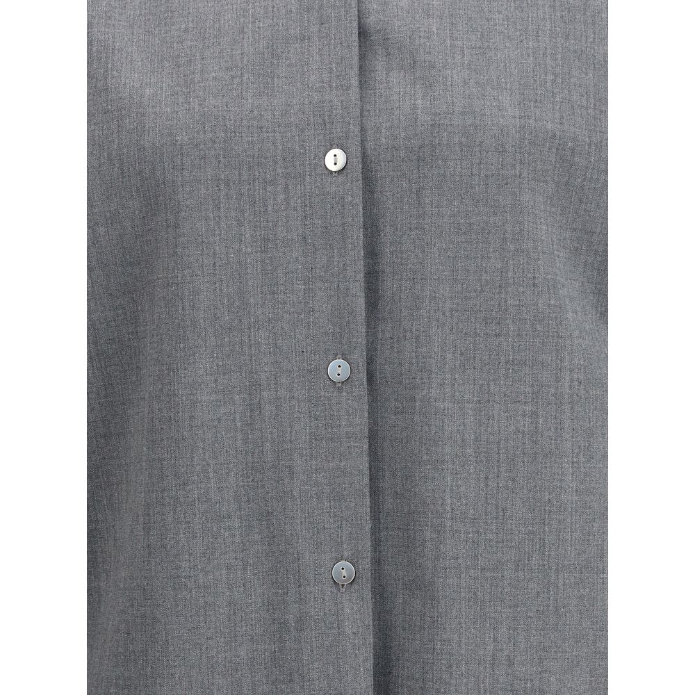 The Latest Gray Denim Shirt