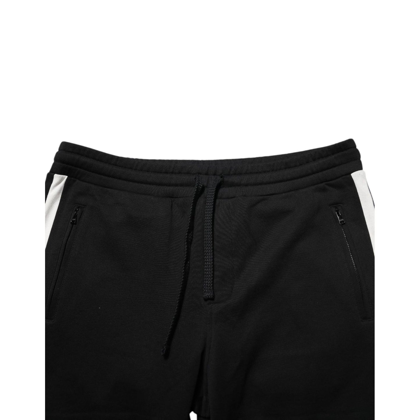 Dolce & Gabbana Black Cotton Jogger Sweatpants Trouser Pants