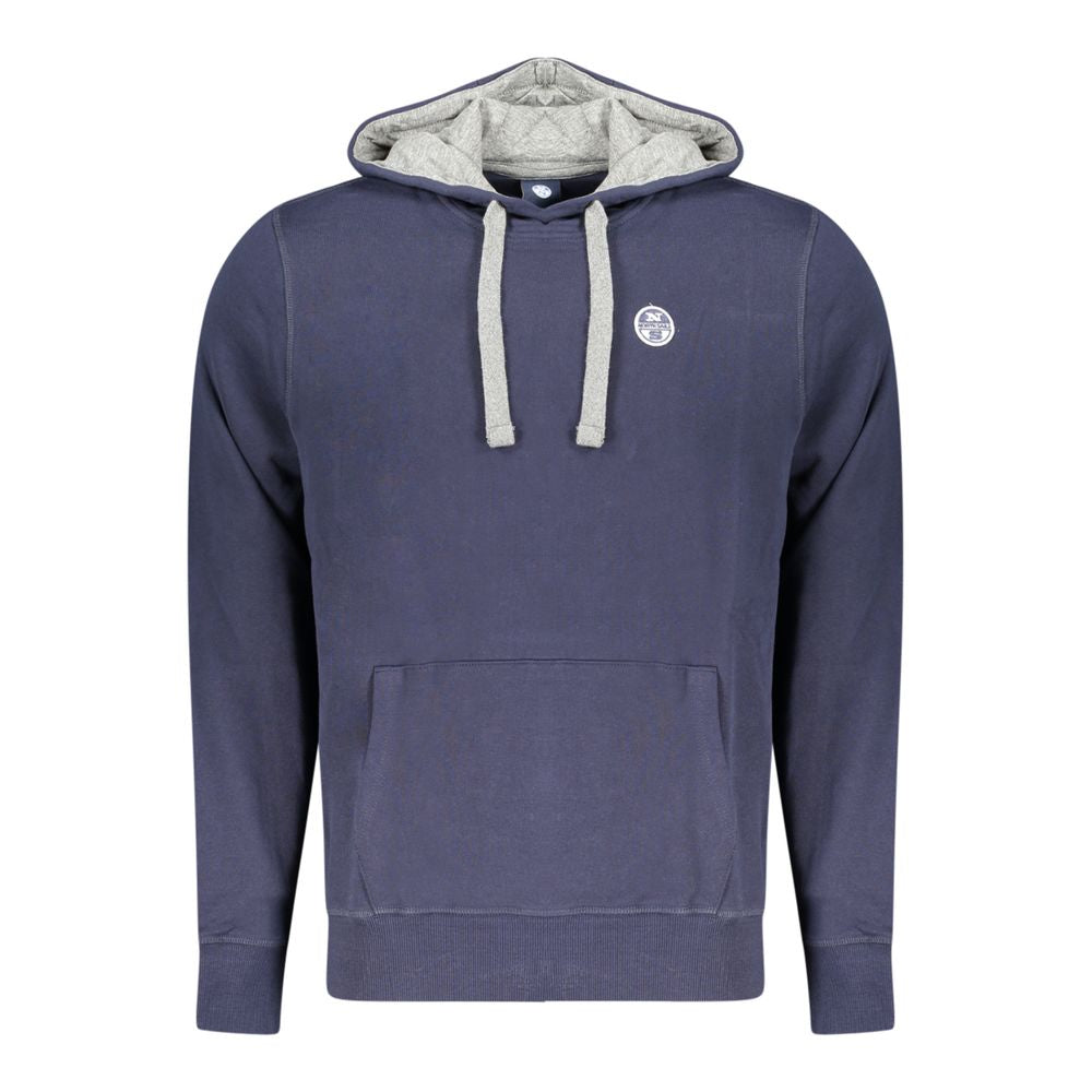 North Sails Blue Cotton Sweatshirt