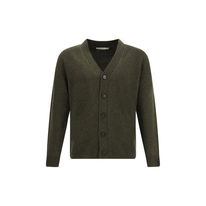 Brooksfield Bicolor Fleece Wool Cardigan
