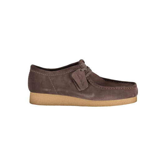 Clarks Brown Polyester Sneaker