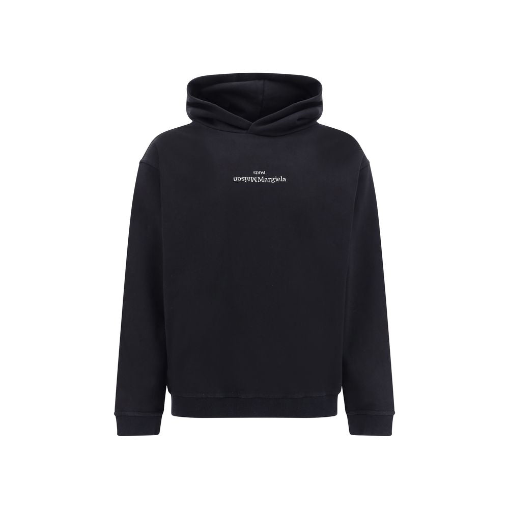 Margiela Black Cotton Sweatshirt