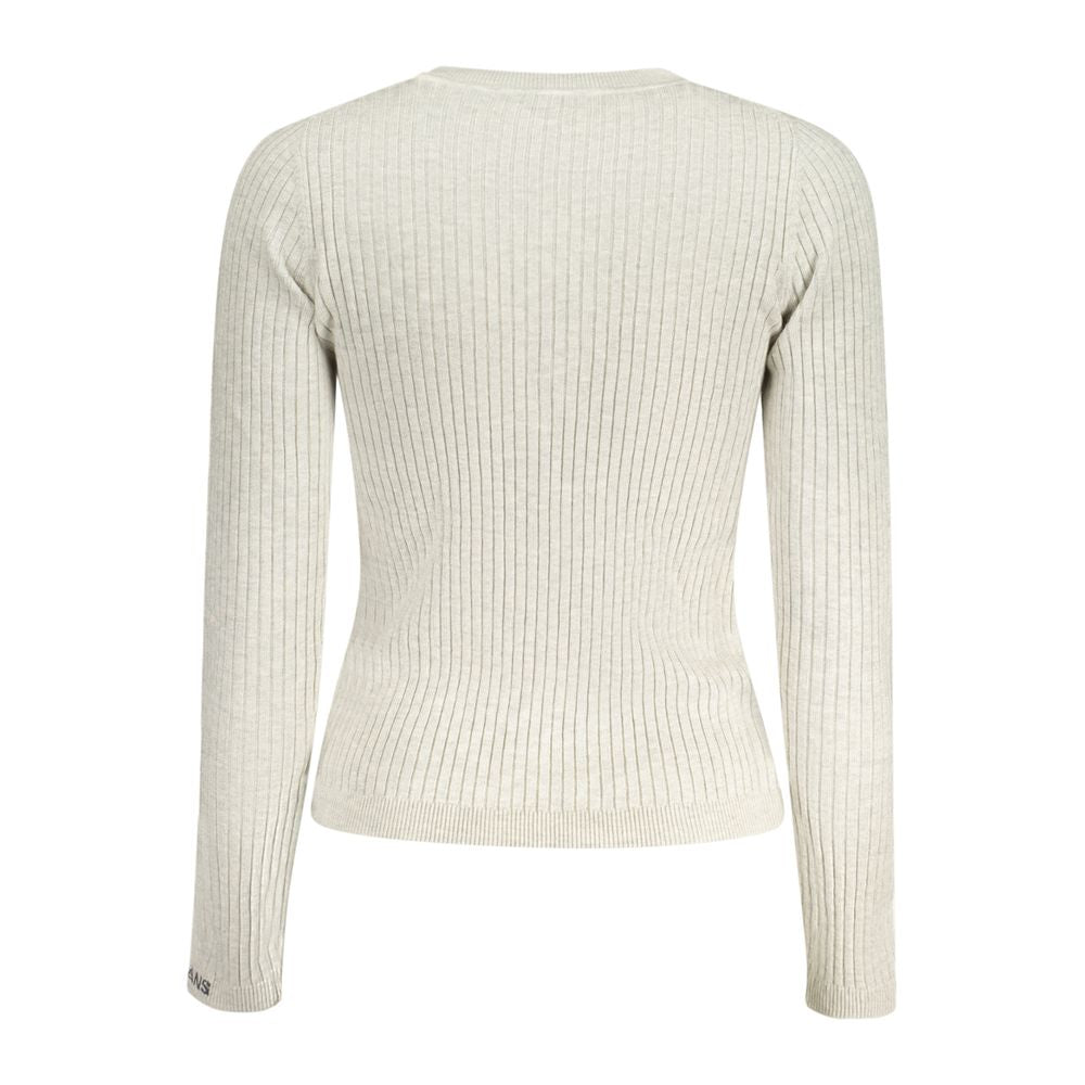 Pepe Jeans Gray Cotton Sweater