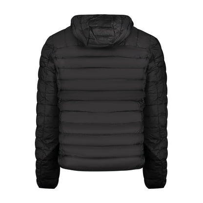 Cavalli Class Black Polyester Men Jacket
