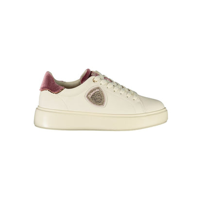 Blauer Bianco Polyurethane Women Sneaker