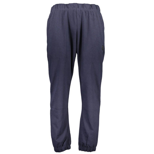 Gianmarco Venturi Blu Cotton Men Trackpant