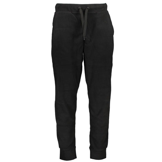 Gianmarco Venturi Black Polyester Men's Sweatpant