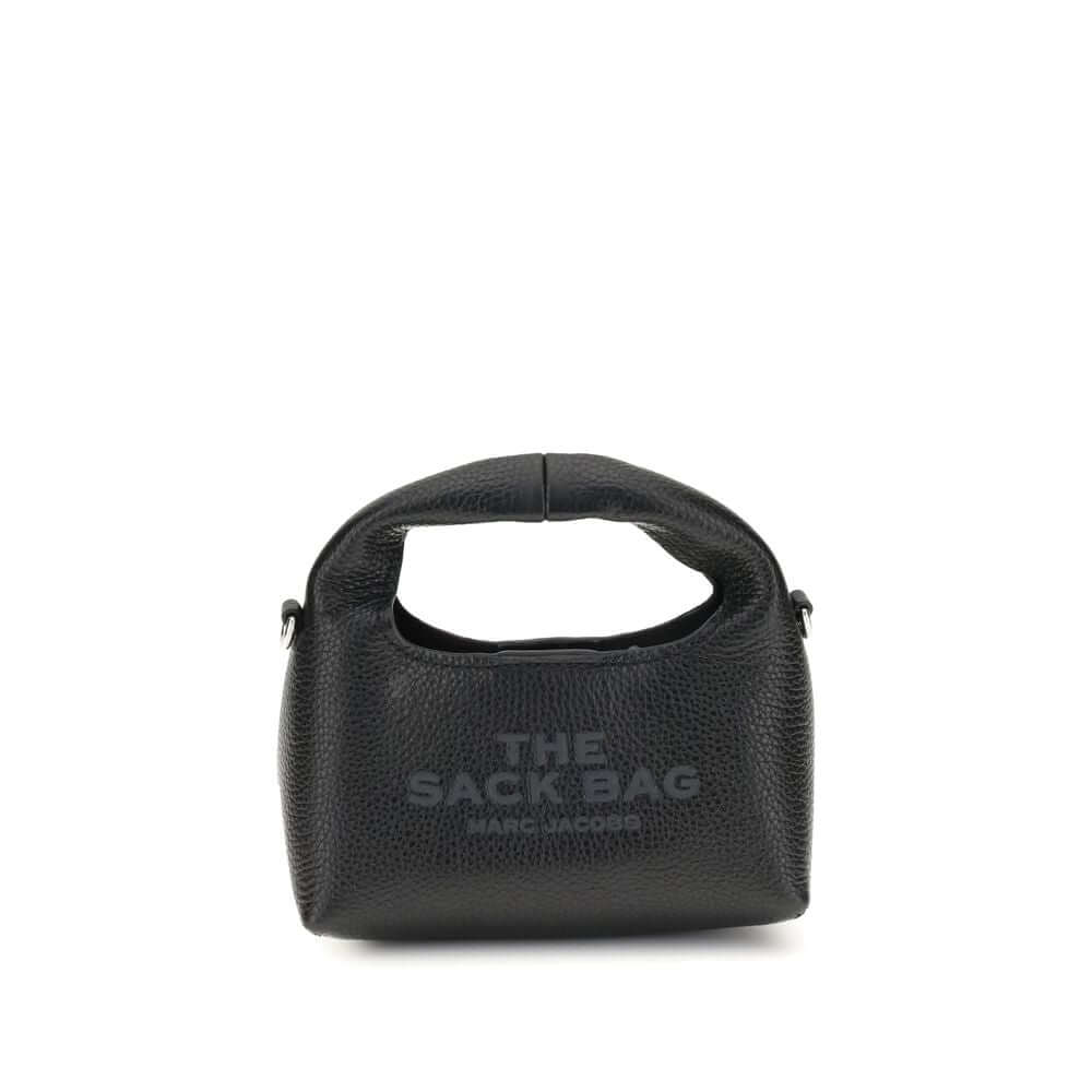Marc Jacobs Black Calf Leather Bos Taurus Shoulder Bag