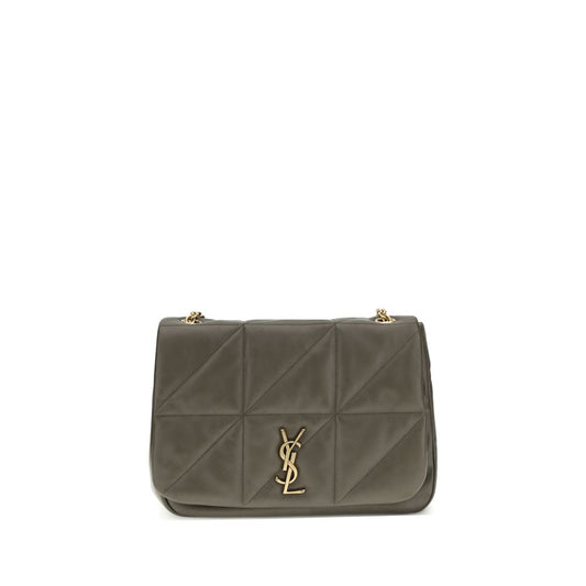 Saint Laurent Bicolor Calf Leather Bos Taurus Shoulder Bag