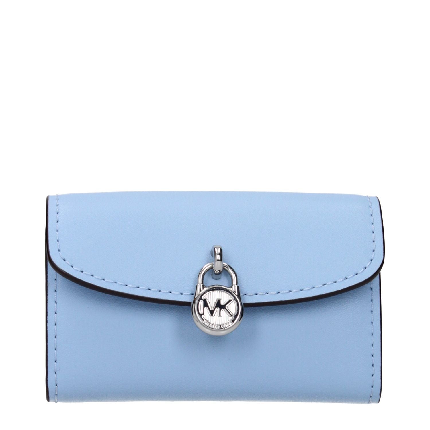 Michael Kors Light Blue Leather Wallet