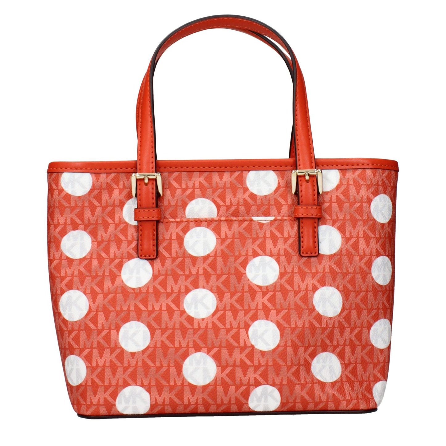 Michael Kors Orange Fabric Handbag
