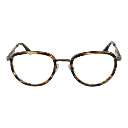 Trussardi Brown Metal & Plastic Glasses (Frames)