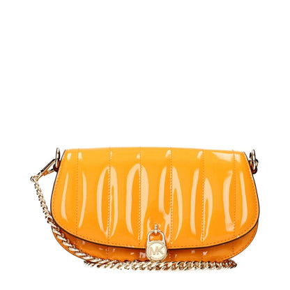 Michael Kors Orange Leather Crossbody Bag