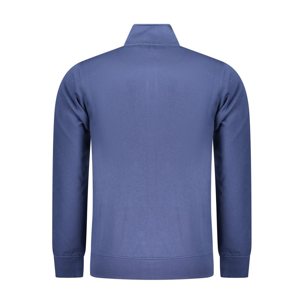 Rifle Blue Cotton Men Sweatshirt