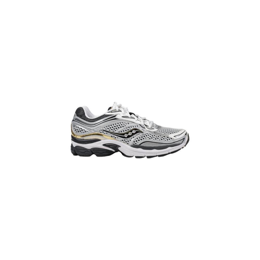 Saucony Gray Mesh Athletic Sneakers
