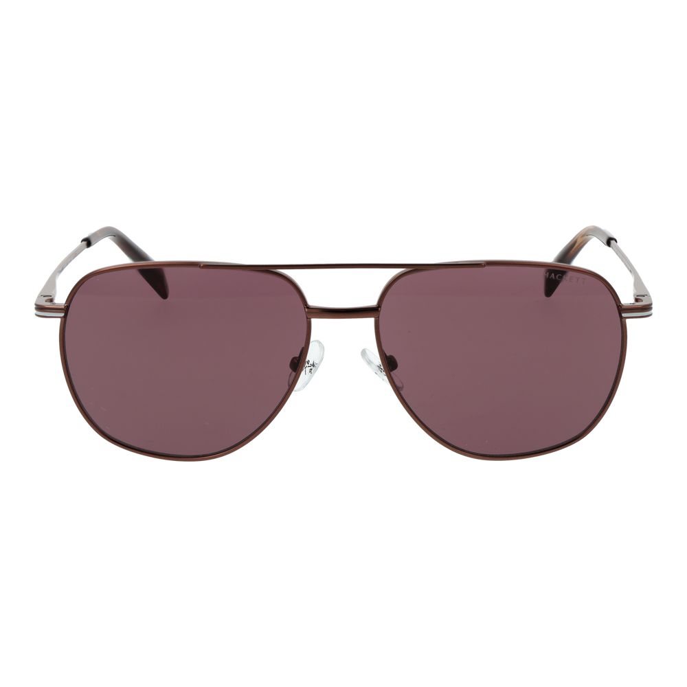 Hackett Brown Metal Sunglasses 1728,67345776800,Accessories,Brown,Glasses and Sunglasses - Accessories,Hackett,Men,New with tags,Sunglasses - Glasses and Sunglasses - Accessories