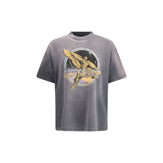Represent Gray Cotton T-Shirt