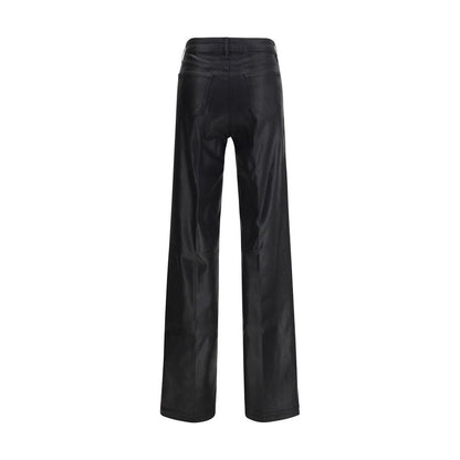 L'Agence Black Cotton Jeans Denim