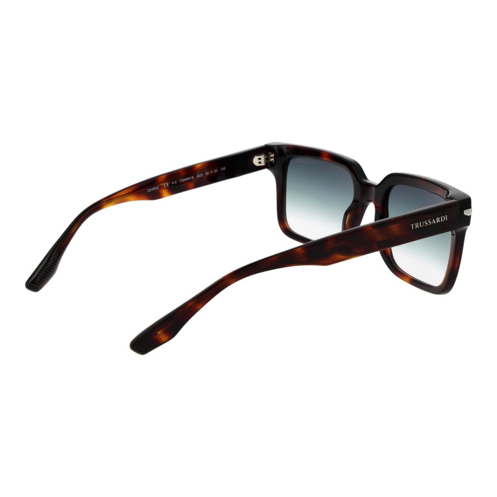 Trussardi Brown Acetate Sunglasses