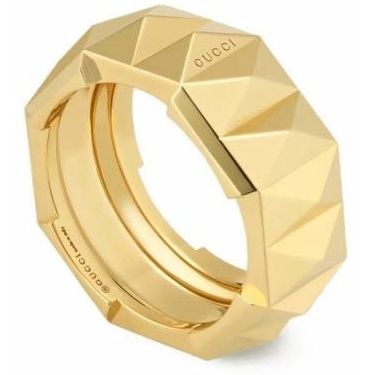 ANELLI GUCCI MOD. YBC702379001 gold geometric ring