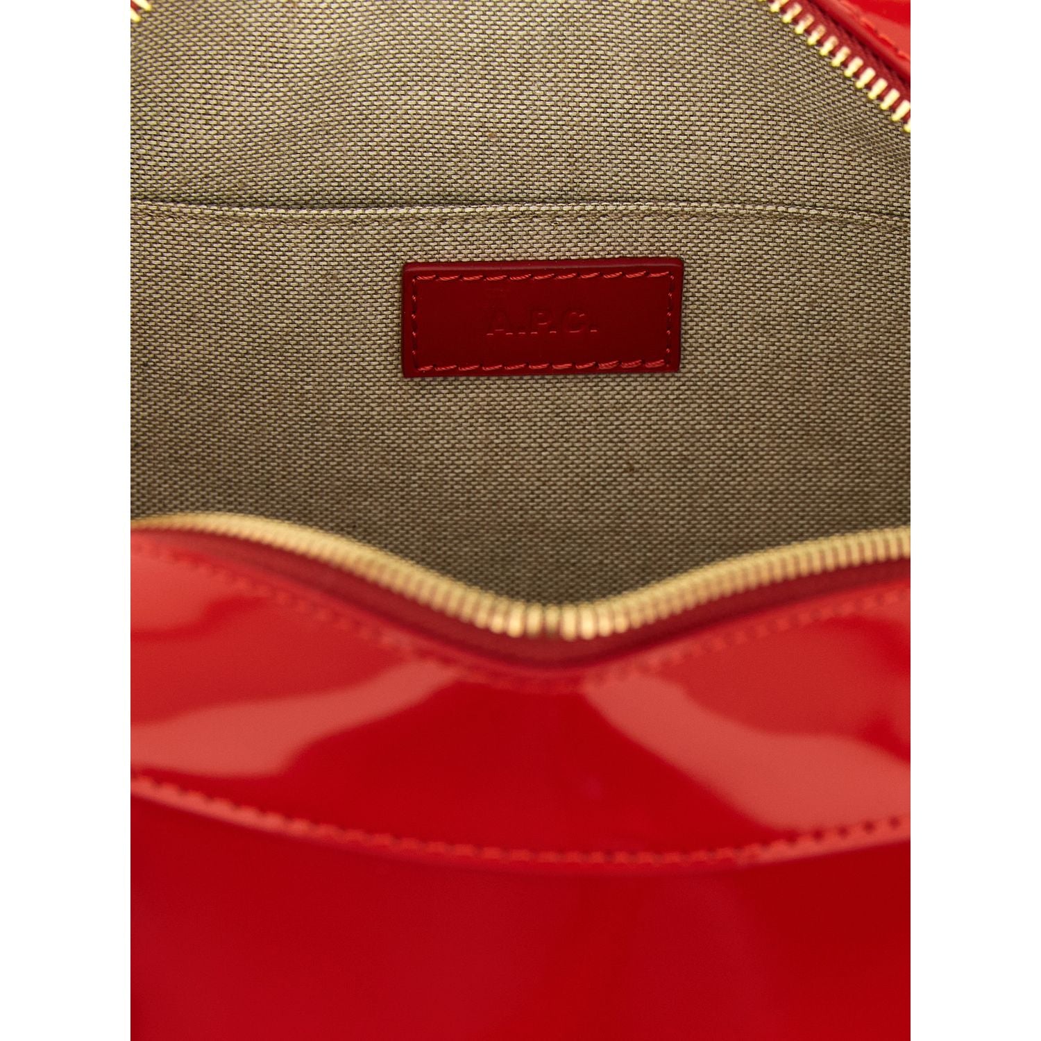 A.P.C. Multicolor Cowhide Handbag