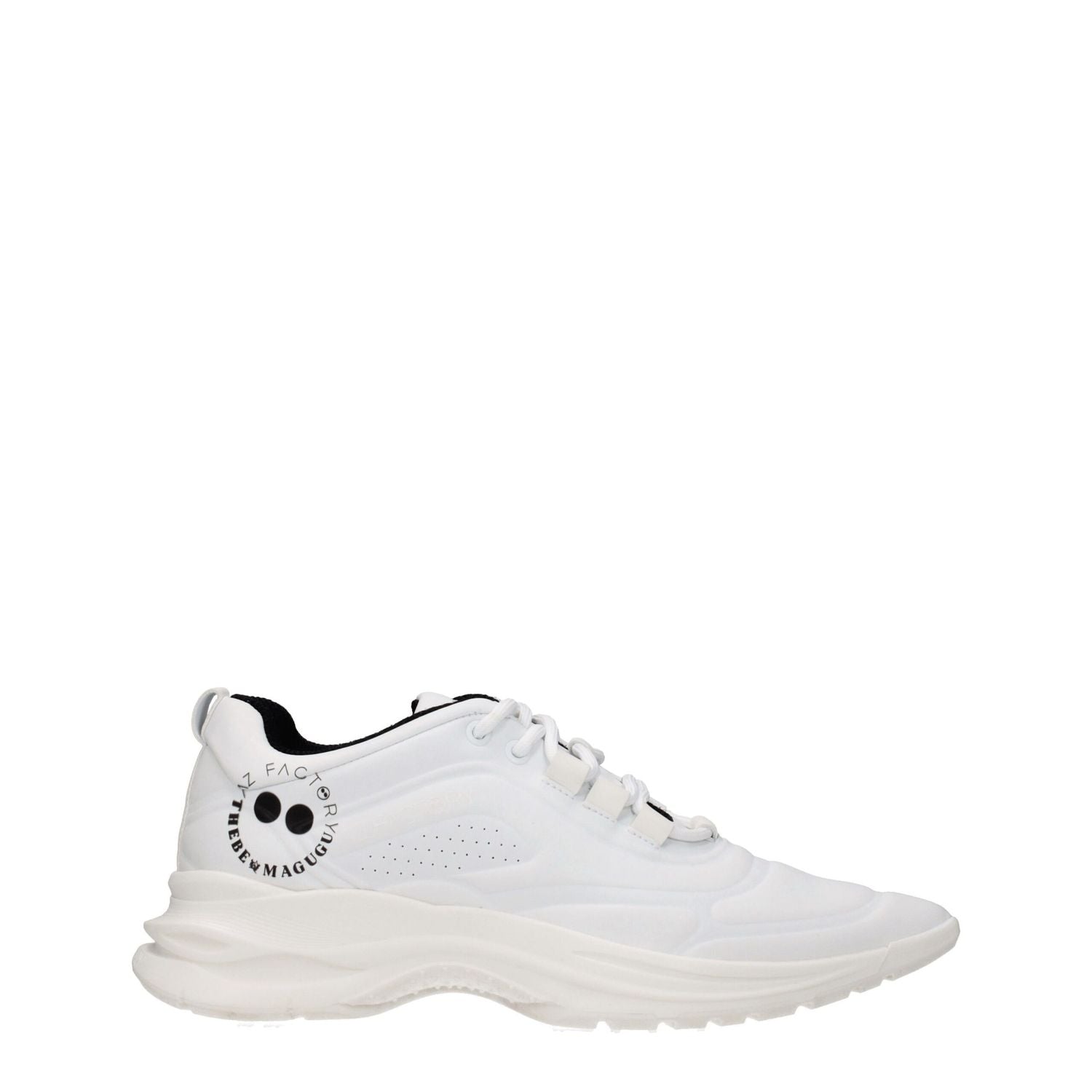 AZ Factory White Leather Sneakers