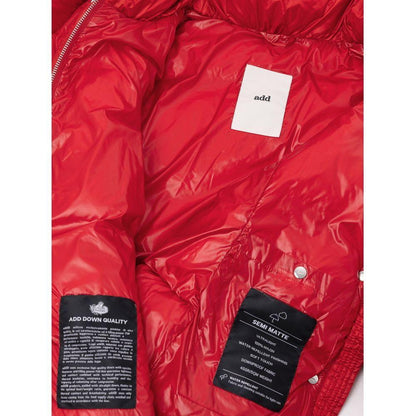 Add Red Polyamide Full-Length Jacket 1728,67397976224,Add,Clothing,Full-Length Jackets - Jackets & Coats - Clothing,IT38|XS,IT42|M,IT46 | L,Jackets & Coats - Clothing,Jackets & Coats - Women - Clothing,New with tags,Red,Women,Women - Clothing