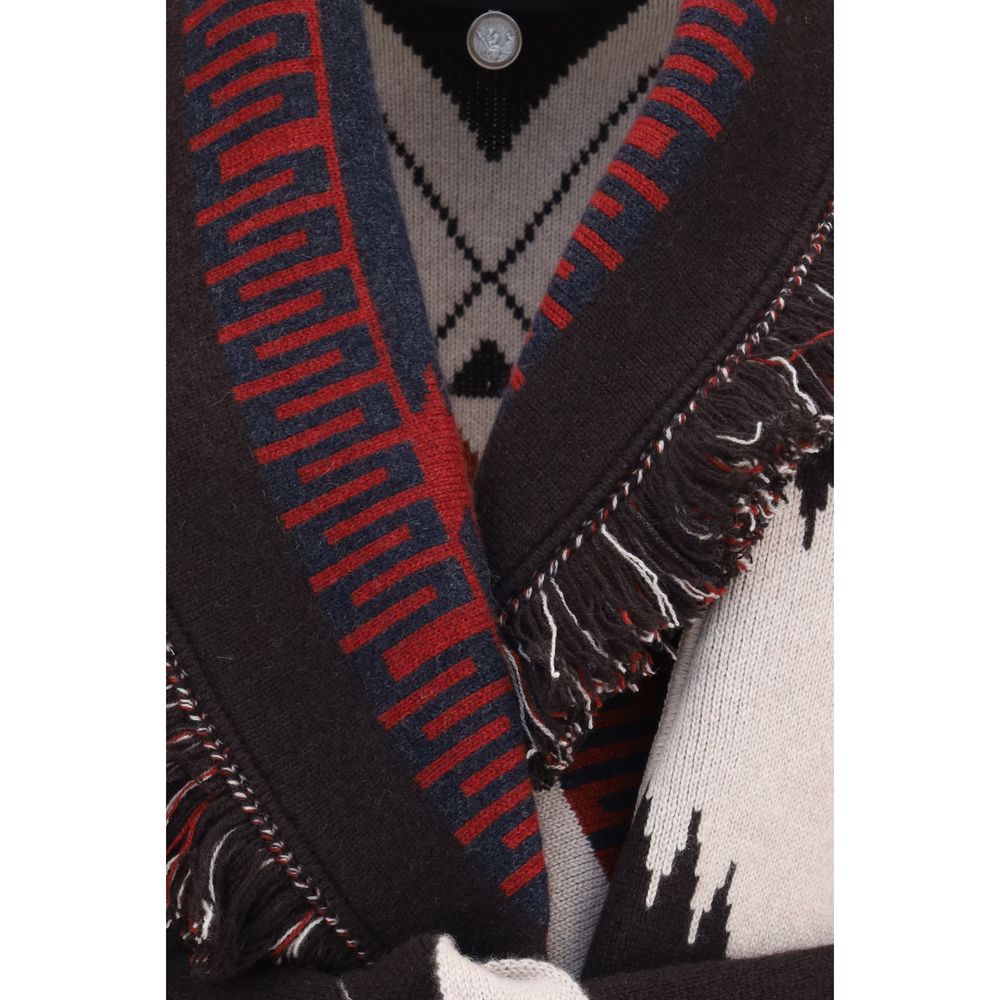 Alanui Multicolor Cashmere Cardigan