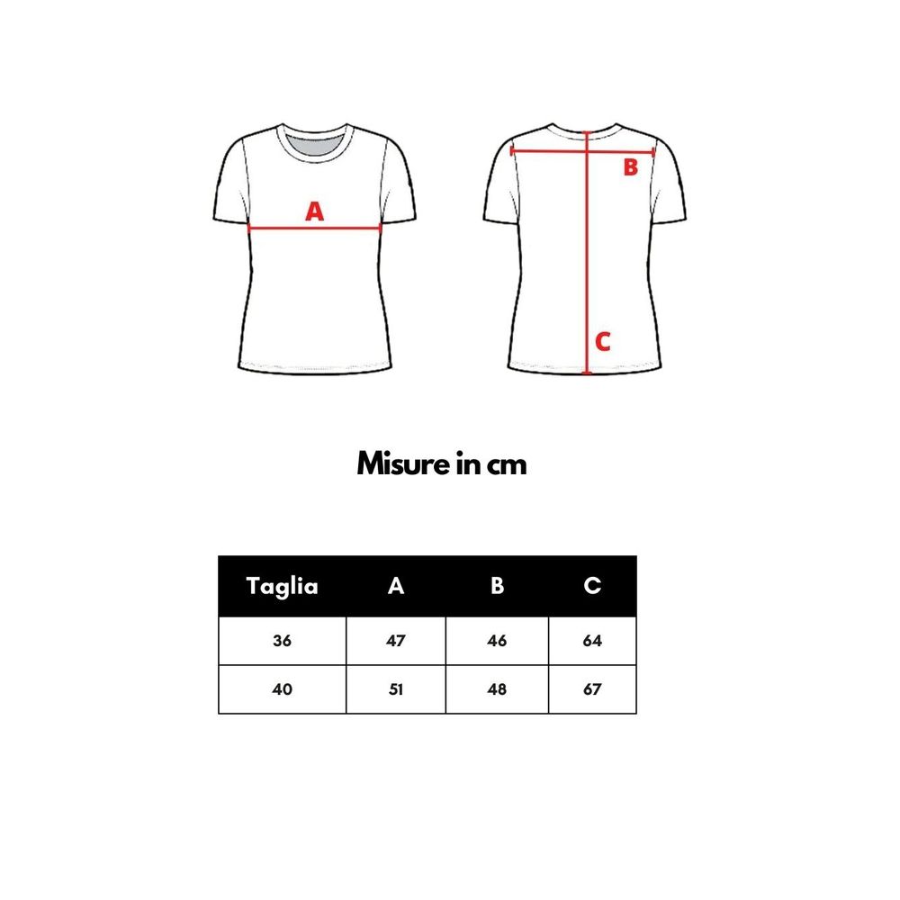 Size chart and measurements for Alexander McQueen White Cotton T-Shirt in European size 36 and 40.