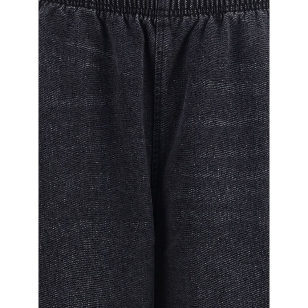 Alexander Wang Black Cotton Joggers (Workout Pants)
